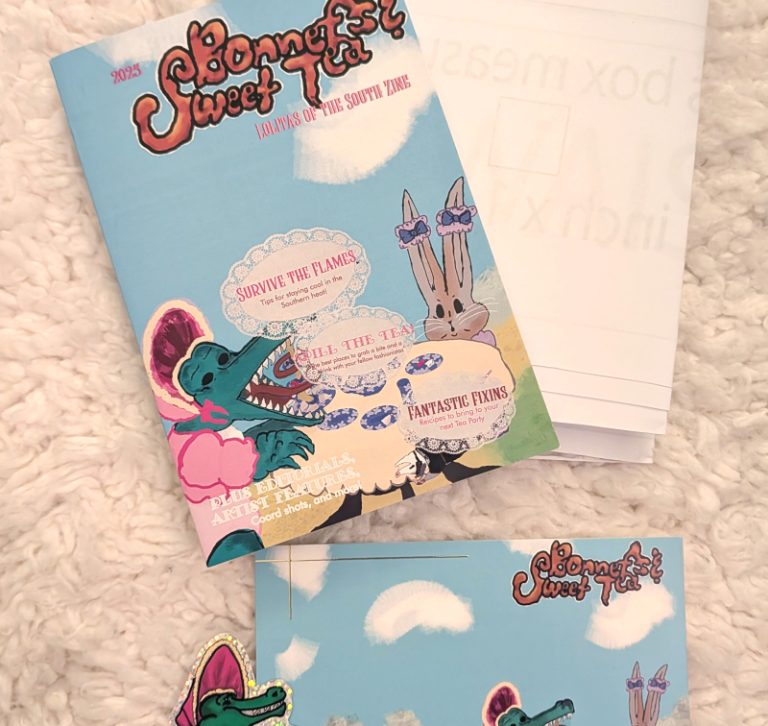 Lolita fashion zine from the Southern United States, Bonnets and Sweet Tea