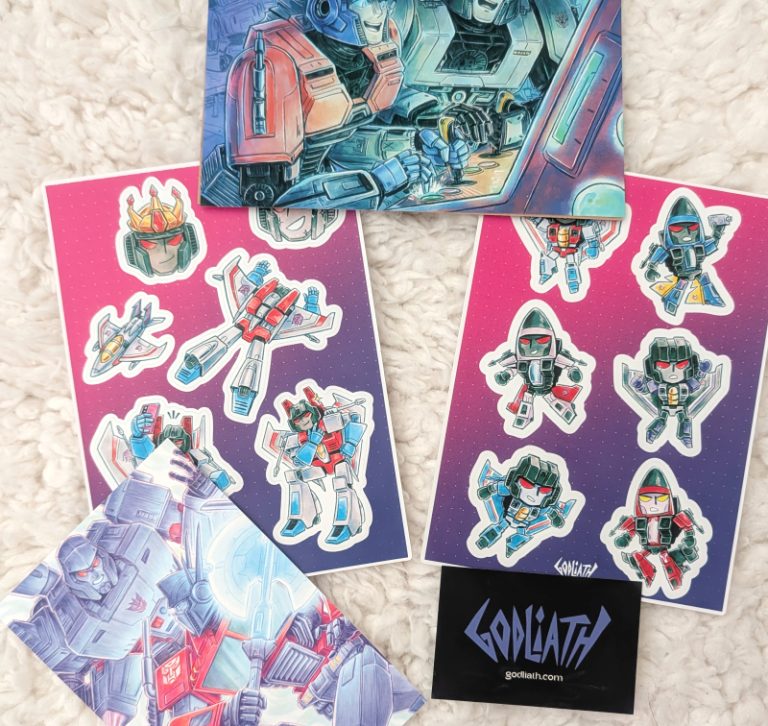 purchases from Etsy artist Godliath