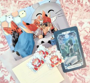 print and tarot card and stickers from Souleart