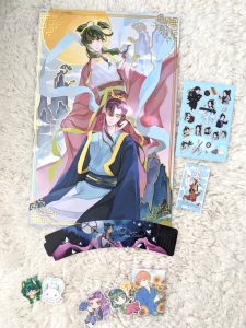 purchases from Apothecary Diaries cupsleeve event