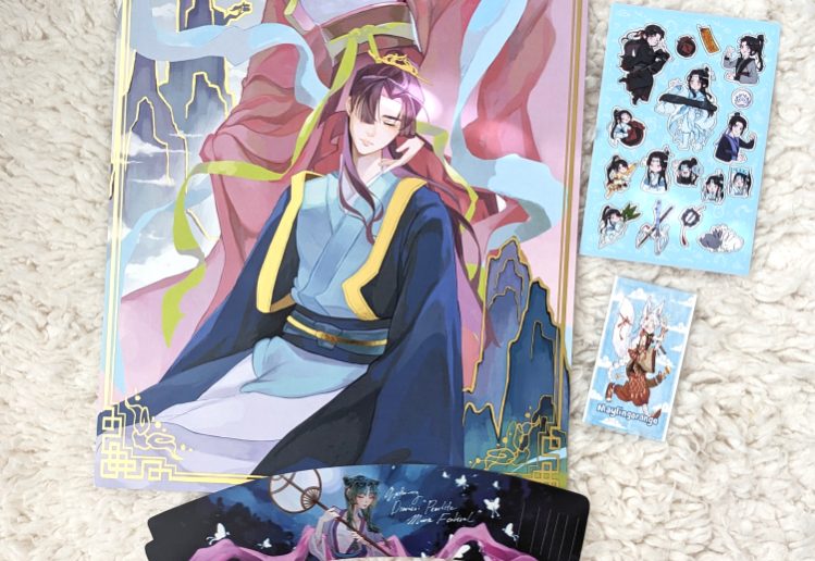 purchases from Apothecary Diaries cupsleeve event