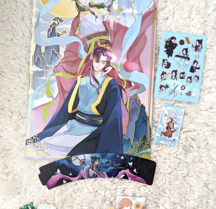 purchases from Apothecary Diaries cupsleeve event