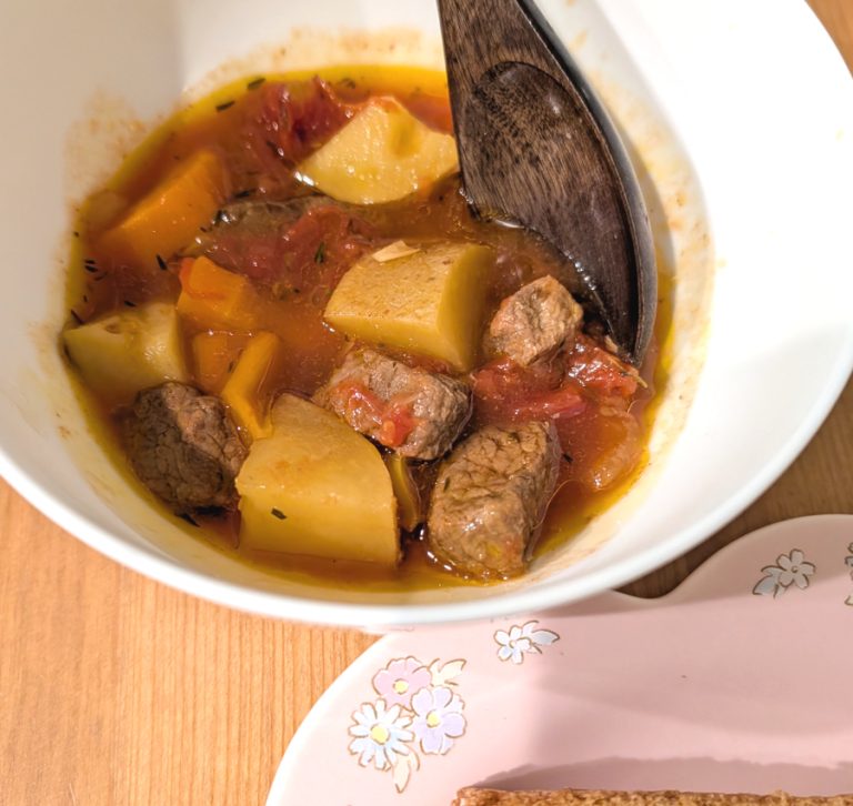 HP restore stew from Tales of Zestiria the X (with white bread slice)