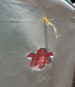 bernette 79 strugglebus with embroidering