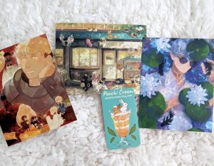 photo of postcards from Peachicream